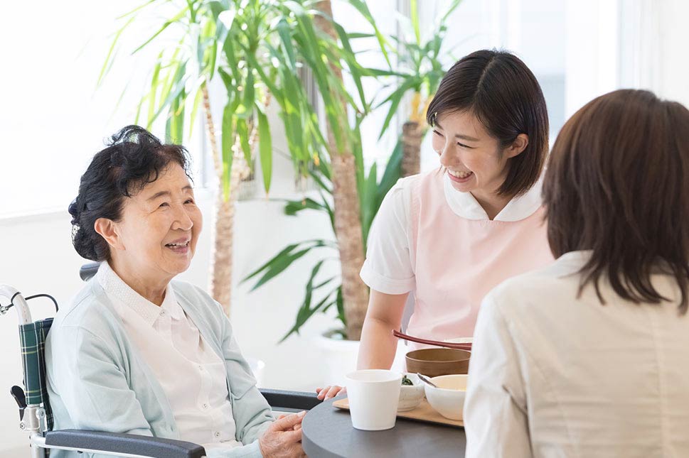 家庭と同じような雰囲気づくりをモットーにしています